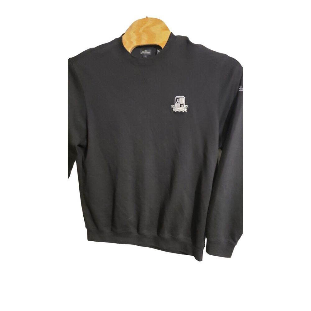 Jack Nicklaus Mens Black Golf Sweatshirt Size Large